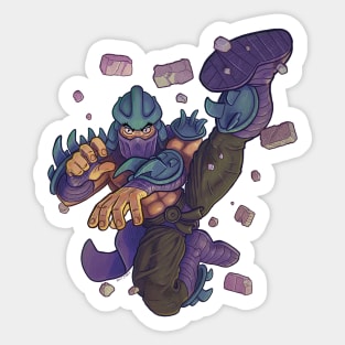 When The Evil Shredder Attacks Sticker